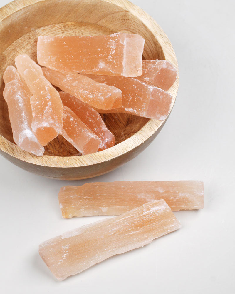 Selenite orange stick
