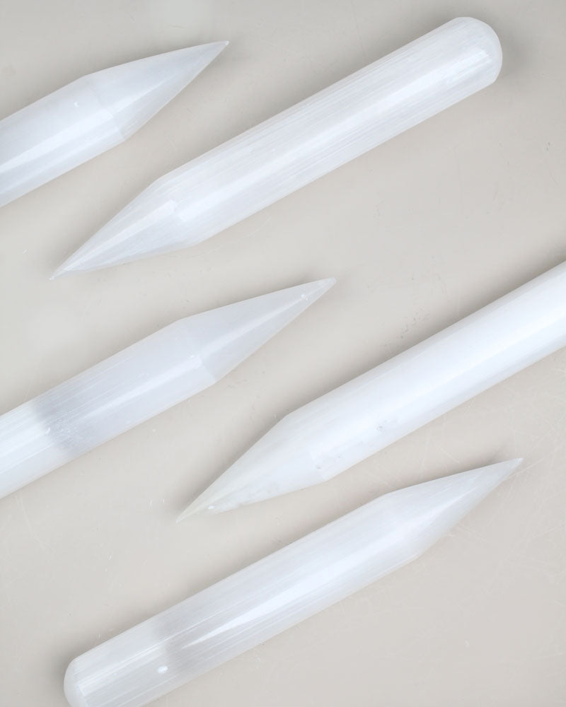 Selenite Wand Point 16 cm