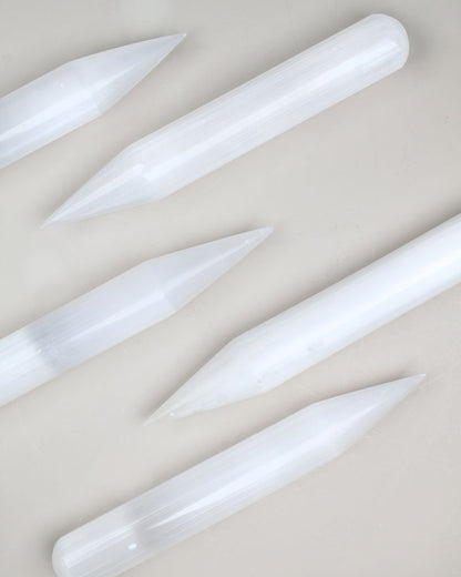 Selenite Wand Point 16 cm