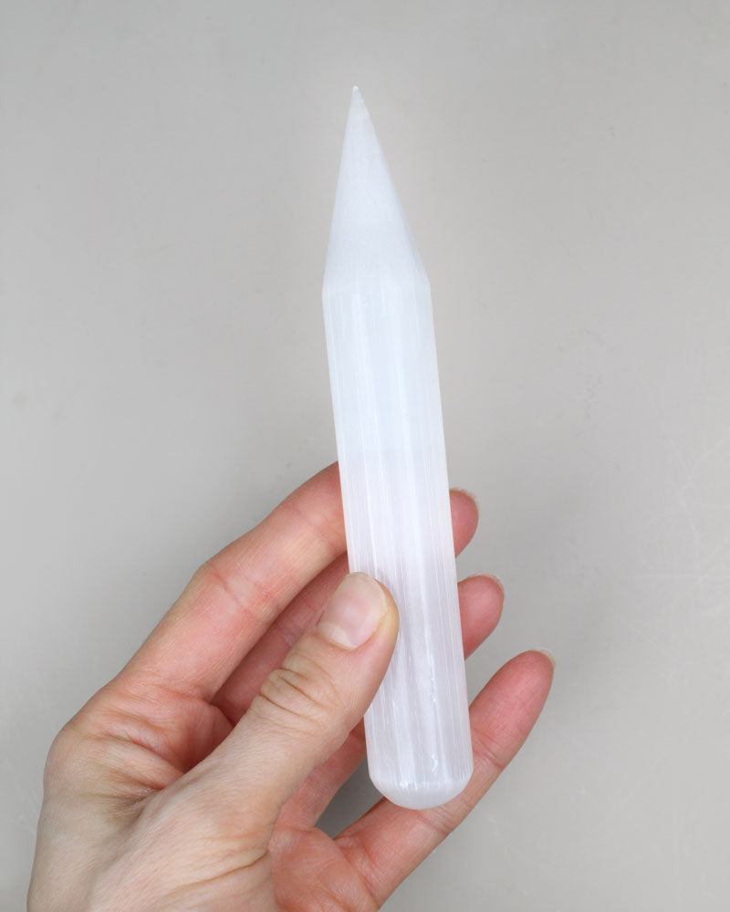 Selenite Wand Point 16 cm