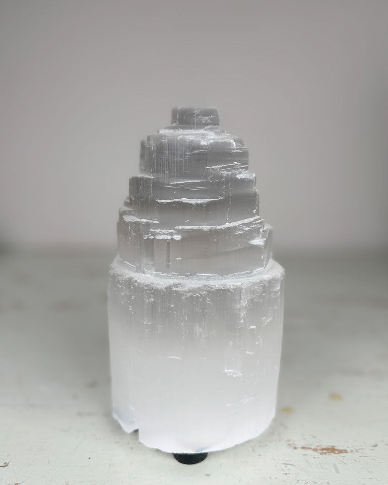 Selenite Lamp 15 cm